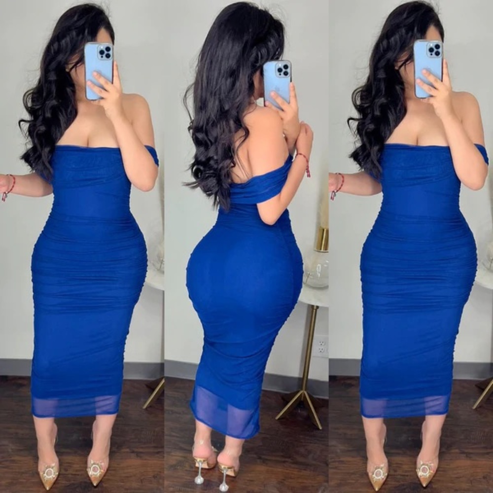 Off the shoulder dress